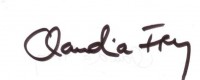 Unterschrift Claudia Frey