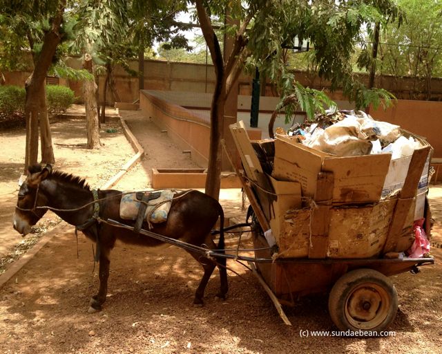 Garbage removal system in Ouagadougou, Burkina Faso