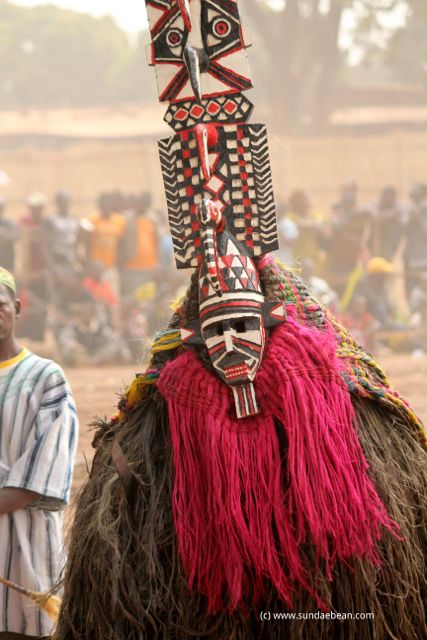 Participant in the Festival of Masks and Arts in Dédougou, Burkina Faso